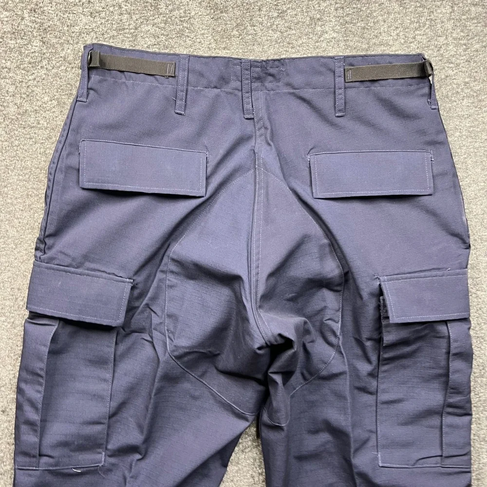 Propper Combat Trousers Mens Medium Regular Navy Blue 34x32 Cargo Ripstop Pants‎